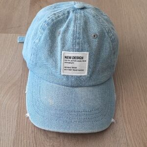 Blue Denim Adjustable Cap